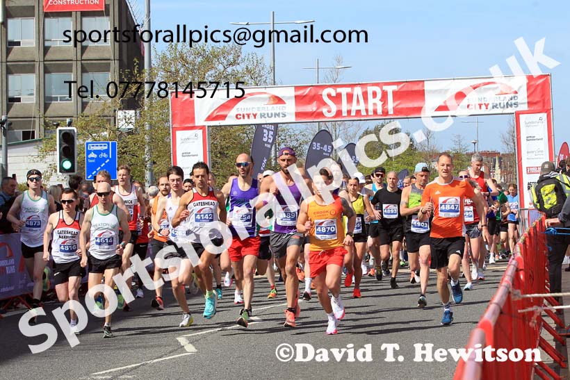Sunderland City Half Marathon, 2022 Sunderland City Half Marathon, 10k  5k.  Photo: David T. Hewitson/Sports for All Pics